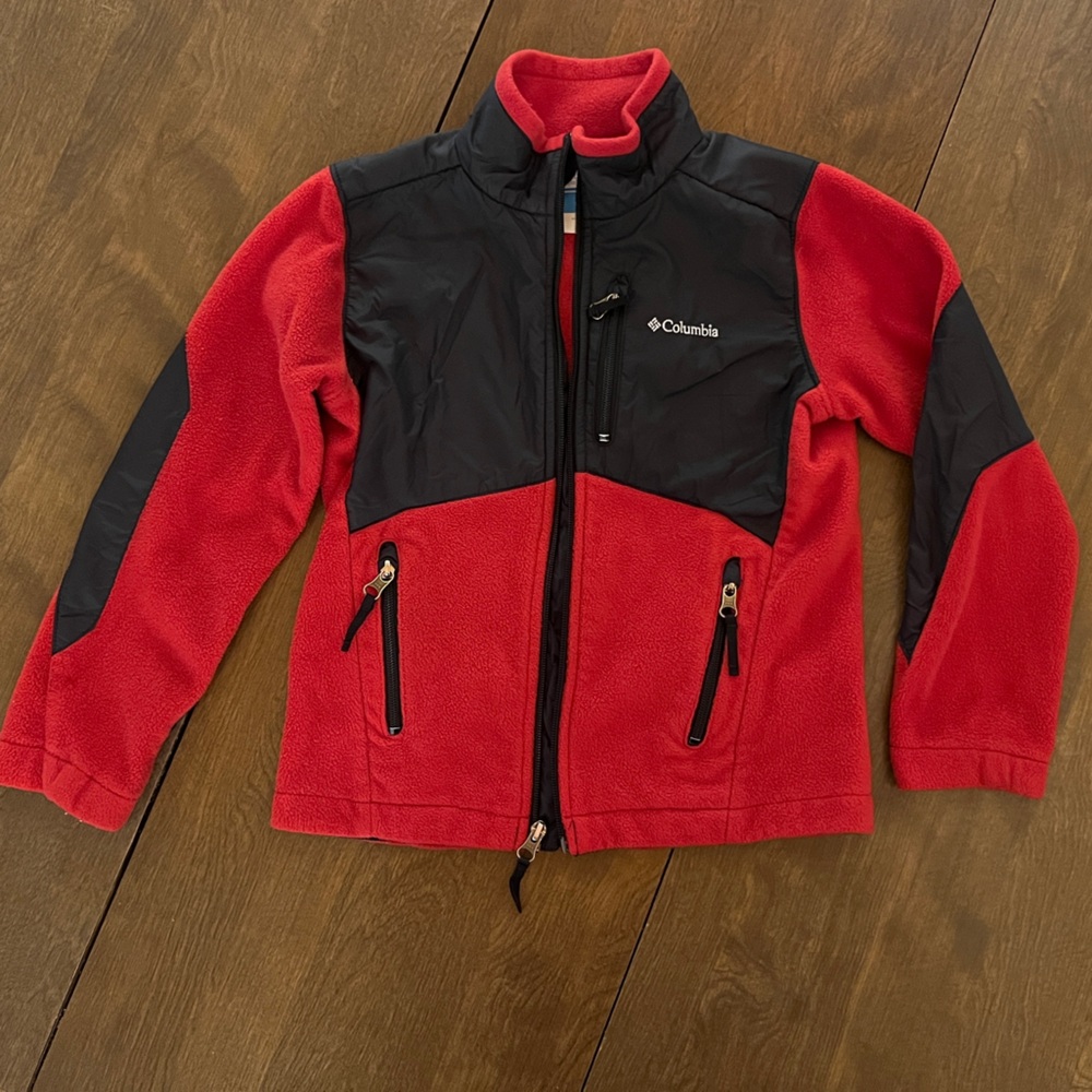 Colombia fleece outerwear - red